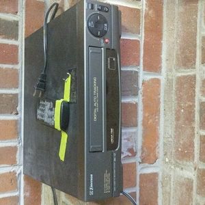 VCR with remote VHS player